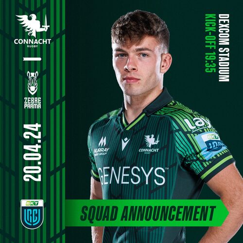 🟢 𝙏𝙀𝘼𝙈 𝙉𝙀𝙒𝙎 🦅

🏉 Matthew Devine first start
🧢 Finlay Bealham cap 200
🔒 Shane Jennings at full back

Read more at connachtrugby.ie

#ConnachtRugby